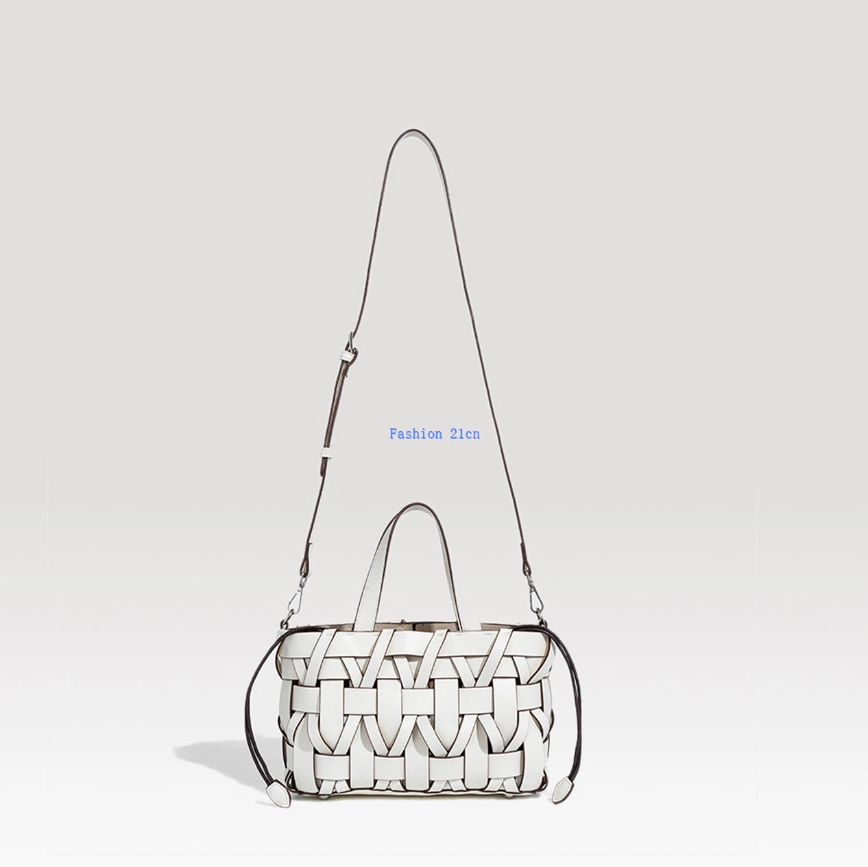 Premium Lady's Woven PU Leather Crossbody Bag suppliers